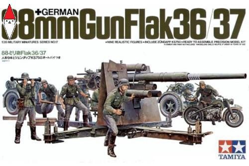 Tamiya german 88mm gun - tamiya,